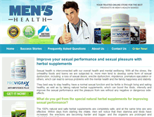 Tablet Screenshot of menshealthherbalpharmacy.com